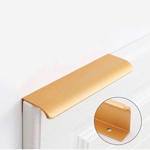 MODERN FINGER EDGE PULL/HIDDEN HANDLES FOR FURNITURE OR CABINET DRAWERS